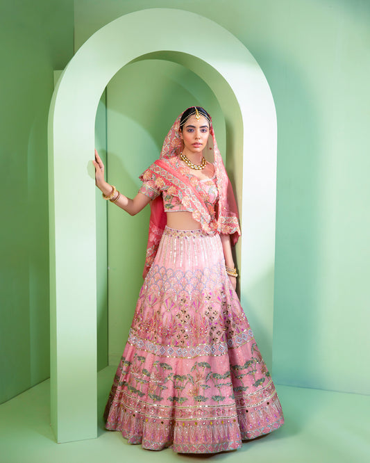 The Lotus Lehenga