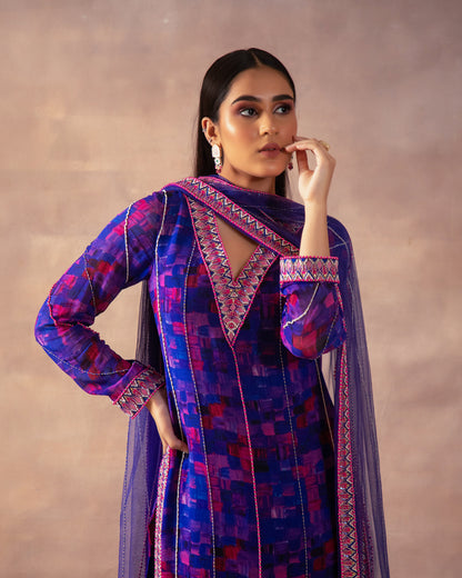 The Violet Suit Set