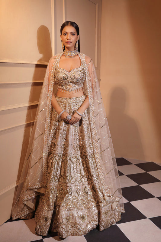 The Golden Lehenga